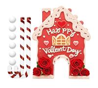 Juego de Golf de Galleta de Jengibre,Juguetes Deportivos Para El Día De San Valentín Y Vacaciones - Juego de Fiesta con Palos y Bolas Bastón de Caramelo,Para Noches Festivas Cumpleaños Celebraciones e