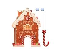 Juego De Golf De Pan De Jengibre Decoración Acrílica Divertida Y Portátil | Navideños De Jengibre Para Cumpleaños Hogar Vacaciones Año Nuevo Niños Adultos Familia Amigos Boda