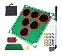 Juego de Golf de Precisión - Vínculo Entre Padres e Hijos - Juego de Golf Chipping con Tapete | para Aficionados, Entusiastas, Familia, Amigos, Actividad Social, Jardín