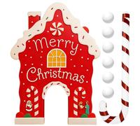 Juego De Golf Interior, Proceso De Montaje Sin Esfuerzo, 35 X 24 Cm, Juego De Golf De Pan De Jengibre, Campo De Minigolf Navideño, Proceso De Montaje Sin Esfuerzo, para Adolescentes, Adultos, Sala De