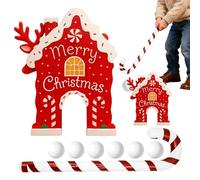 Juego de golf navideño, juego de juegos con bastones de azúcar navideños - Juguete Mini Golf para la casa | para fiestas, familia, patio, salón, reunión, exterior, interior, camping, picnic