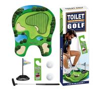 Juego De Golf para Baño - Divertido Minigolf con Materiales Resistentes, Green DePutting, Juguete DeGolf para Interiores, Regalo DeBroma ParaHombres, Ideal ParaUsar En El WC