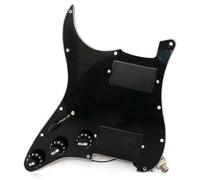 Juego de golpeador de guitarra HH precableado para guitarra Strat compatible con pastillas Humbucker activas estilo 81/85, cableado sin soldadura 2V1T, interruptor de 3 vías ST kit de actualización de