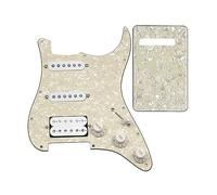 Juego De Golpeador De Guitarra Precableado Alnico 5 Cargado SSH HSS + Placa Trasera Para Piezas De Guitarra Eléctrica FD ST (Color : 4ply)
