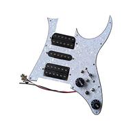 Juego De Golpeador De Guitarra Precableado HSH, Arnés De Cableado De Pastillas Alnico V Para Guitarra Eléctrica Guitarra Precableado Golpeador