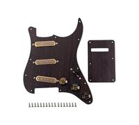 Juego de golpeador de pastilla de bobina única para guitarra eléctrica, 11 agujeros, golpeador cargado precableado, accesorios para tocar guitarras, placa trasera precableada cargada
