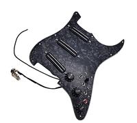 Juego De Golpeador Precableado Mejorado SSS Multifunción De Alta Salida Mini Humbucker Pikups Apto Para Guitarra For For ST Guitarra Precableado Golpeador (Color : 03)