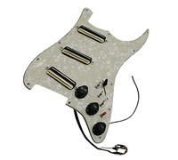 Juego De Golpeador Precableado Mejorado SSS Multifunción De Alta Salida Mini Humbucker Pikups Apto Para Guitarra For For ST Piezas de Repuesto de Guitarra (Color : 17)