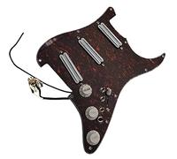 Juego De Golpeador Precableado Mejorado SSS Multifunción De Alta Salida Mini Humbucker Pikups Apto Para Guitarra For For ST Piezas de Repuesto de Guitarra (Color : 07)
