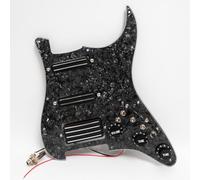 Juego de golpeador precableado para Fender Stratocaster, golpeador de guitarra ST con división de bobina Humbucker y pastillas de bobina única para accesorios de guitarra mejorados Estados Unidos