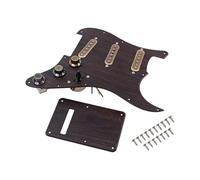 Juego de golpeadores de bobina única para guitarra eléctrica, 11 agujeros, precableados, accesorios para tocar pastillas