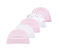 Juego de gorro y manoplas para bebé recién nacido, 5 gorras y 5 pares de guantes para bebés de 0 a 6 meses, 100% algodón