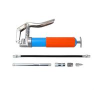 Juego de grasa de alta presión de 6 piezas, herramienta lubricadora de agarre de pistola de aluminio 120CC para mantenimiento automotriz industrial marino (6 piezas)