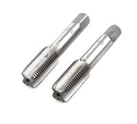 Juego de grifos de mano métricos, grifo de rosca derecha, rosca fina de 12 mm a 20 mm, acanalada recta para grifos de máquina HSS para acero inoxidable, hierro, cobre, aluminio (M14 x 1,5 mm)