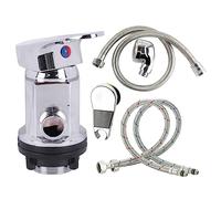 Juego de grifos mezcladores para peluquería, lavabo, ducha de mano, grifo de salida de 1/2", para autocaravana, peluquería, salones de belleza, salones de peluquería, salones de peluquería