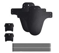 Juego de Guardabarros, 4 Piezas de Guardabarros de MTB, compatibles con la Parte Delantera y Trasera, Guardabarros de Bicicleta de montaña, se Adapta a tamaños de Ruedas de 26 ", 27,5", 29 "