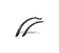 Juego de guardabarros delantero y trasero ajustable para bicicleta M-Wave Mud Max