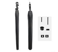 Juego de guardabarros delantero y trasero de plástico PP para bicicletas de carretera de 26 29 pulgadas 700C diámetro de tija de sillín 24 31 8 mm diseñado para reducir salpicaduras de barro