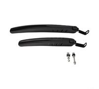 Juego de guardabarros delantero y trasero para bicicletas plegables, rueda pequeña de 12-14 pulgadas y 16-20 pulgadas, protectores de plástico de liberación rápida para ciclismo en clima lluvioso (16