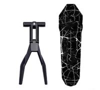 Juego de guardabarros para bicicleta de carretera y montaña, protección contra salpicaduras eficiente con diseño de plástico PP5 (estilo A-Seat)