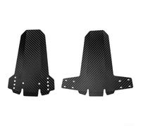 Juego de guardabarros para bicicleta de montaña con diseño plegable compatible con modelos AM DH y la mayoría de bicicletas de carretera para uso todo terreno (A)