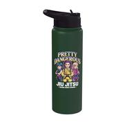 Juego de guardia de Jiu Jitsu Pretty Dangerous Strong Martial Arts Stainless Steel Insulated Water Bottle