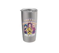 Juego de guardia de Jiu Jitsu Pretty Dangerous Strong Martial Arts Vaso térmico de acero inoxidable de doble pared