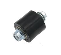 Juego de guía de rueda tensora de rodillo de cadena, tornillo M8 x 45mm, 8mm, for YFZ 350(Black)