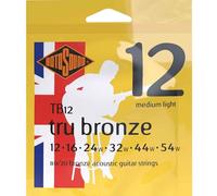 Juego de Guitarra Acústica Rotosound TB Tru Bronze Medium Light 12-54 TB12