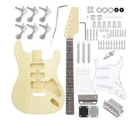 Juego De Guitarra Eléctrica DIY Ensamblado A Mano Para Guitarra Eléctrica ST, Juego Completo Para Principiantes, Guitarra Acústica Eléctrica
