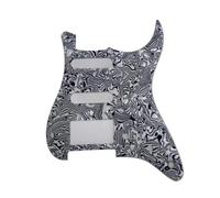 Juego De Guitarra Pickguard,Electric Guitar Pickg Juego De Golpeador Precableado Para Guitarra SSH(9)