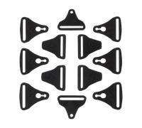 §Juego de Hebillas Leatt C-Frame Carbon§