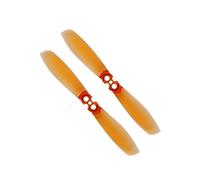 Juego de hélices 2535 de 2,5 Pulgadas, 4 Pares, Opciones de 2 Palas, 3 Palas y 4 Palas for Dron de Carreras con visión en Primera Persona CW CCW, Repuesto DIY(Whiskey)