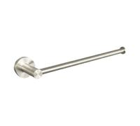 Juego de herrajes para baño de Acero Inoxidable con Montaje en Pared de níquel Cepillado, toallero, Soporte para Papel, Gancho para Bata, Accesorios, toallero A