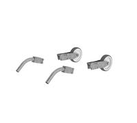 Juego de herrajes para ruedas 2 ruedas elevadoras y 2 manijas