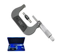 Juego de herramientas 0-25/25-50/50-75/75-100 mm 0,01 micrómetro en espiral exterior y herramienta calibrador Vernier(50-75mm)