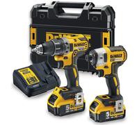 Juego de herramientas a batería DeWALT Combo 18V 2x5.0 Ah DCK268P2T