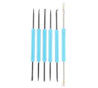 Juego de Herramientas Auxiliares de Soldadura de Doble Punta de 6 Piezas para Reparación y Retrabajo de PCB
