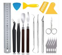 Juego de herramientas básicas para desmalezar vinilos y manualidades. Herramienta para rotular Silhouette Cameos.