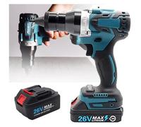 Juego de herramientas con batería, cargador y estuches de transporte para remaches, tuercas de remache, remachetes, remachetes