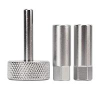 Juego de Herramientas de Ajuste de Válvula de Empujador de 3 Piezas, KIMISS Tappet de Válvula de Scooter de Motocicleta 8 9 Mm Enchufes de Contratuerca 3 Mm Controlador de Tipo Cuadrado para Motocicle