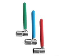 Juego de herramientas de ajuste de válvulas de 3 piezas, 8 mm, 9 mm, 10 mm, de acero cromado para motocicleta, para ATV, mantenimiento de motores pequeños, con cabezal intercambiable, ranura de 3 mm y