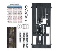 Juego de herramientas de aprendizaje de acordes de guitarra, sistemas de aprendizaje integrales, asistente de acordes, ayuda de práctica para guitarras, herramienta de guitarra principiante
