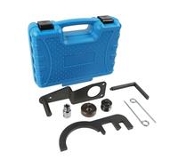 Juego de herramientas de bloqueo de árbol de levas para motor de 9 piezas, compatible con BMW 4 cilindros / 8 cilindros motor diesel N47 N47S N57 N57S 120d 325d 530d 1, 3, 5, 7 Series, X1, X3, X5, X6
