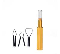 Juego de herramientas de corte de piso de aluminio,Cortador de corte de esquina,Para sistema de hoja triple,Para trabajos de instalación de soldadura de vinilo de PVC (amarillo)