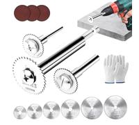 Juego de herramientas de corte rotatorio - Drill Cutting Discs for Metal, Wood, | Precision Grinder Attachment Blades for Workshops, Factories, Home Projects, Craft, Repair Tasks, Power Tool