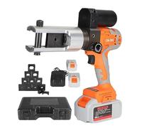Juego De Herramientas De Crimpado Hidráulico, Alicates De Crimpado Hidráulicos Eléctricos Recargables De 18 V/4,0 Ah, Herramienta De Crimpado De Cables De 16-300 Mm²