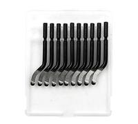 Juego de herramientas de desbarbado manual con 10 herramientas prácticas para quitar rebabas de aluminio y cobre para metal
