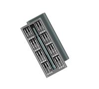 Juego de herramientas de destornillador preciso para reparar teléfonos móviles, ordenadores y lentes con múltiples puntas y funda portátil