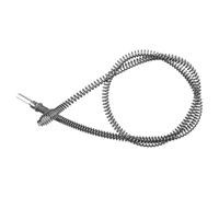 Juego de herramientas de dragado de tuberías para desagües de cocina y baño con cabezal de resorte, alambre de acero al manganeso de 10 mm, 3/2/1 m de longitud, compatible con taladro eléctrico